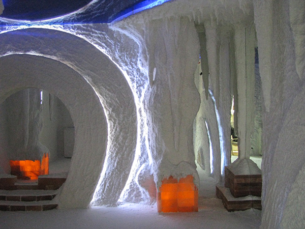 Экслюзивный дизайн солевой пещеры