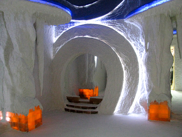 Дизайн солевой пещеры