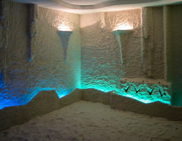 Простой дизайн соляной пещеры